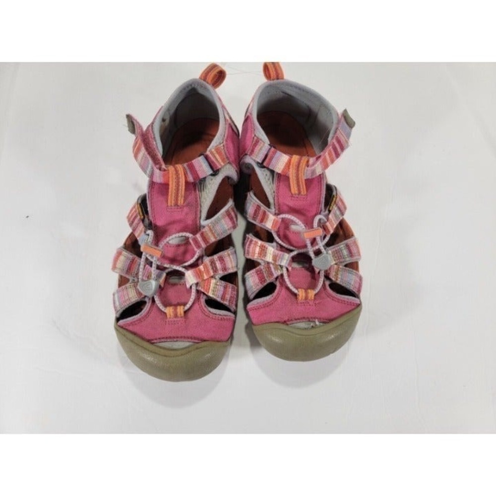 Keen Newport H2 Sandals Toddler Size 6 Little Girls Closed Toe Adjustable Pink - Picture 5 of 7